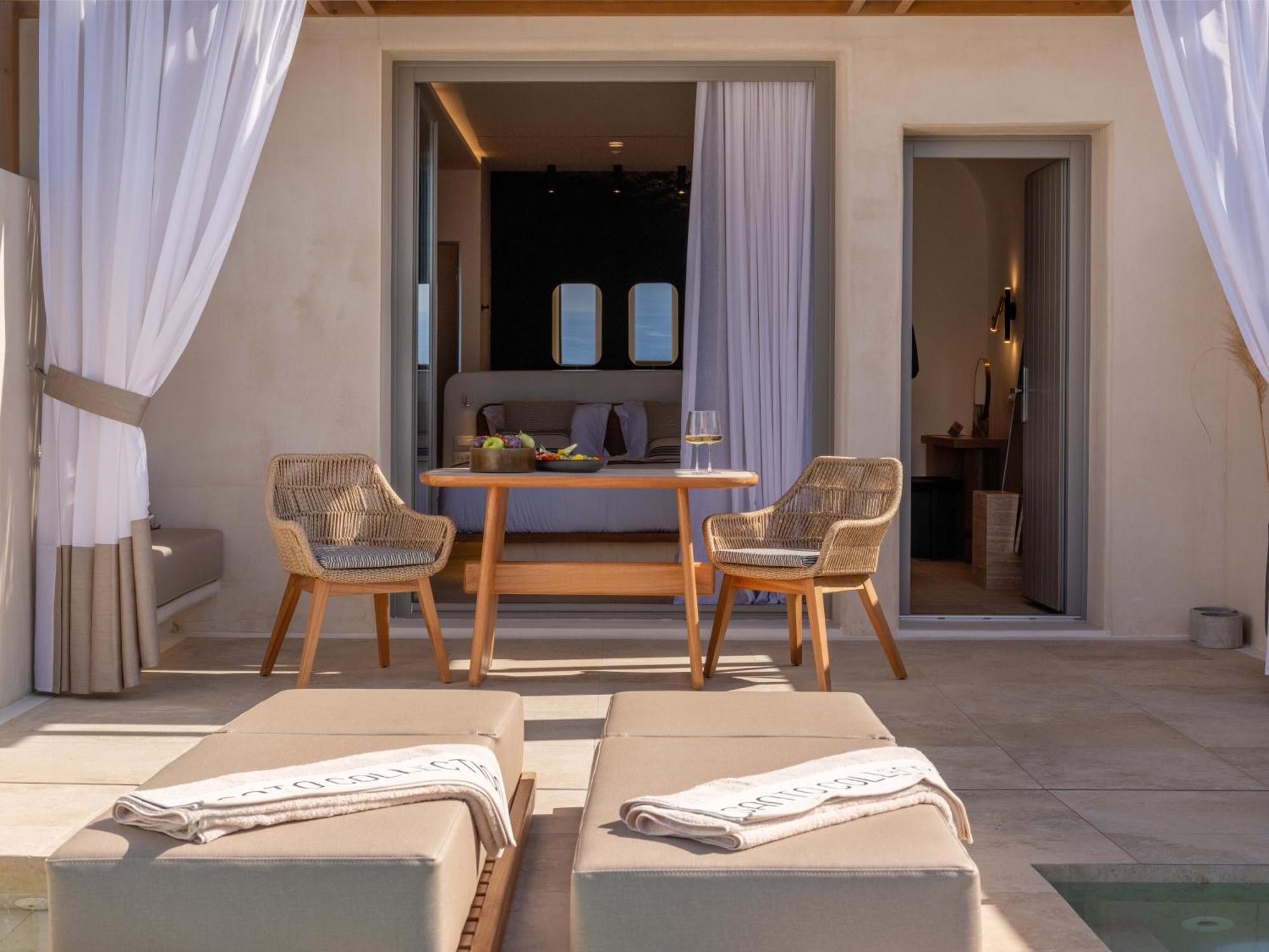 Santo Mine Oia Suites Exteriör bild