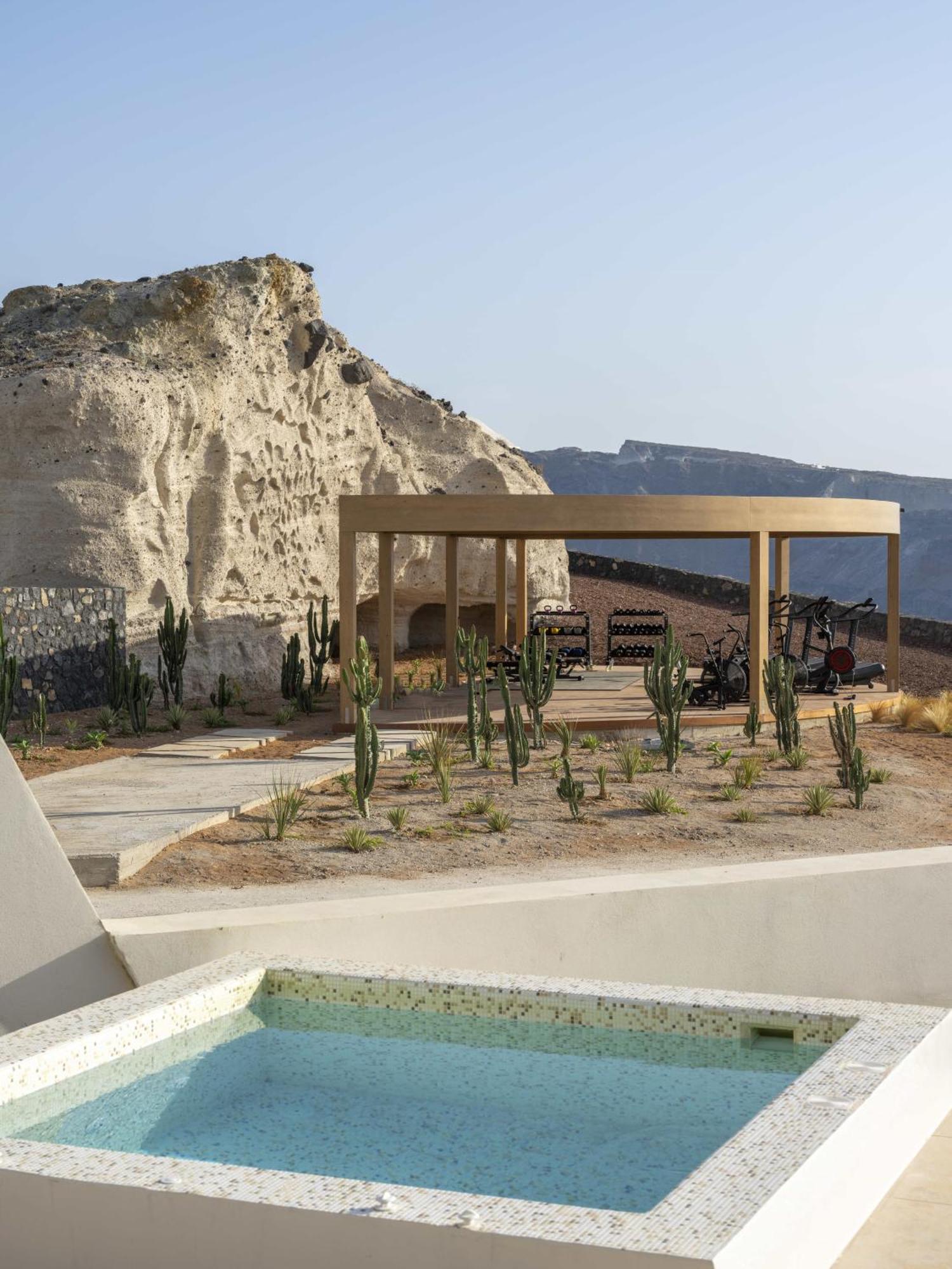 Santo Mine Oia Suites Exteriör bild