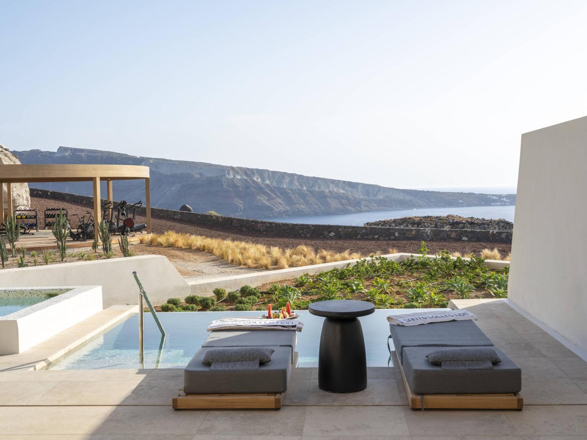 Santo Mine Oia Suites Exteriör bild