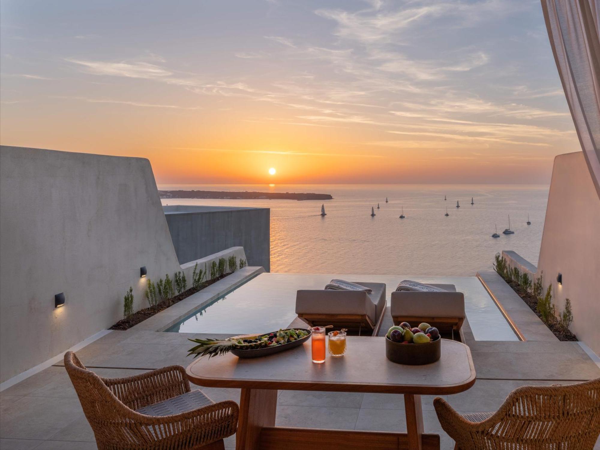 Santo Mine Oia Suites Exteriör bild