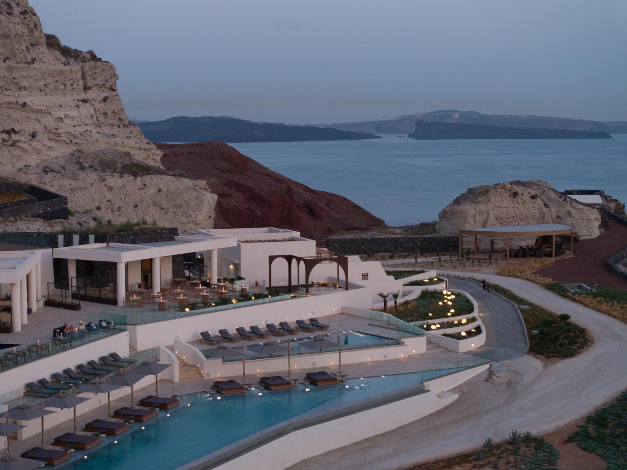 Santo Mine Oia Suites Exteriör bild